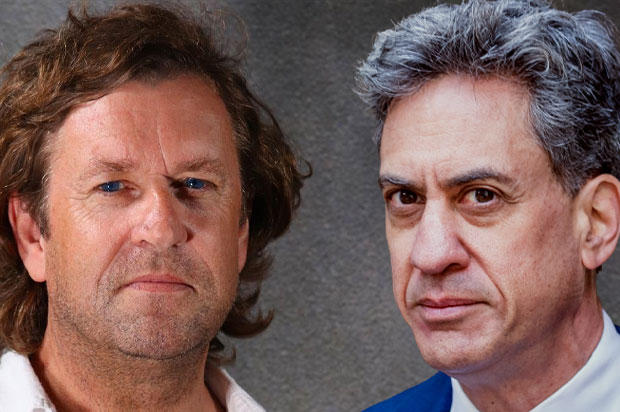 Alan Roper and Ed Miliband